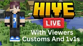 Hive Live With Viewers|I'm Bored So Let's Have Some Fun|Road To 500 Subs|Customs Or 1v1s