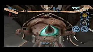 Zombie hunter king PvP against AI levels 1 2 3...no real players just AIs.....gameplay.