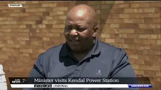 Kgosientsho Ramokgopa visits Kendal Power Station in Mpumalanga