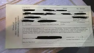 What's up with this speeding ticket issued by a private security officer?