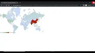 How to create an interactive Geomap using data from Google Sheets.