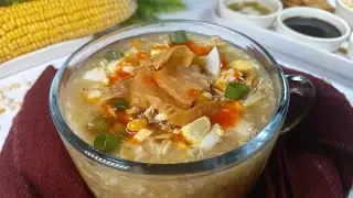 Chicken Corn Soup || Karachi Famous Bohri Kaka Soup Recipe || Chicken Soup/Corn Soup #trending  #4k