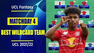 UCL Fantasy Matchday 4: Best Wildcard Team | Champions League Fantasy Tips 2021/22