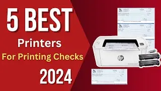 5 best printers for printing checks 2024 reviews - Check the best price on Amazon.