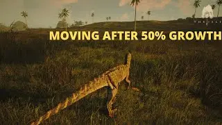 Utah Raptor after 50% growth stage in Evrima The Isle | Carnivore diet 2