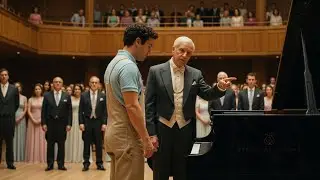 Single Dad&rsquo;s Piano Performance Leaves Everyone, Including the CEO, in Awe...