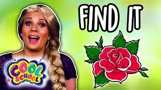 Can You Find Rapunzel's Flowers? Ms. Booksy StoryTime for kids | Cool School Fairytales