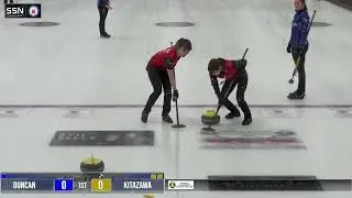 FEATURE  Ikue Kitazawa vs  Hollie Duncan   Draw 12   Stu Sells Toronto Tankard 2