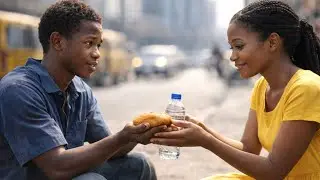 Poor orphan begged a girl who Fed him &ldquo;please be my wife when I grow up & become rich&rdquo;-years..#tales