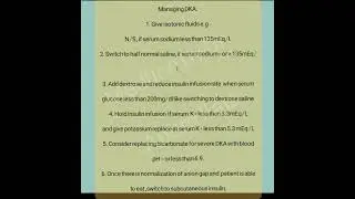 Managing Diabetic Ketoacidosis (DKA)!