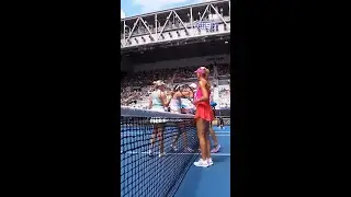 Handshake snub and accusations of poor sportsmanship in dramatic clash 👀 #AO2025 #9WWOS #Tennis