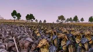 17000 Lizardman Swords VS 17000 Orcs  - Ultimate Epic Battle Simulator 2 UEBS 2