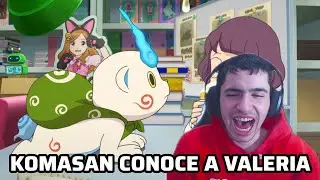 MAZORQUITAPRO12 REACCIONA A YO-KAI WATCH 😺⌚ | VALERIA LUNA CONOCE A KOMASAN