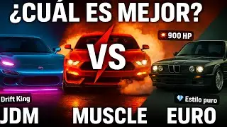 JDM vs MUSCLE vs EURO: &iquest;Cu&aacute;l es el mejor estilo tuning del mundo?