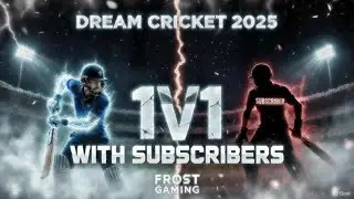 🔴 LIVE: Dream Cricket 25 | PLAYING WITH SUBSCRIBERS🔥 | Dream Cricket 25 #live #gaming #shorts