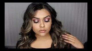 How To: Rose Gold Halo Smokey Eye | Huda Beauty Desert Dusk Palette