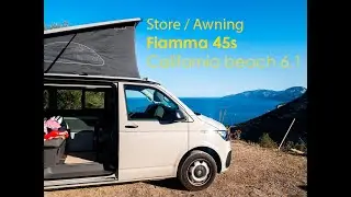 Installing Fiamma F45S awning on California Beach 6.1