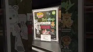 Signed Snowball Funko Pop from Rick and Morty