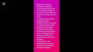 Employee Surplus: Meaning and Effective Methods of Solving Workforce Surplus in an Organisation