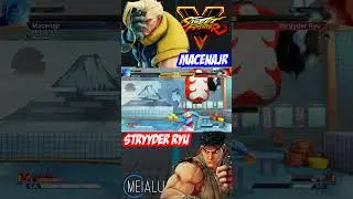 SFV CE - Macenajr(NASH) VS Stryyder Ryu(RYU) 🌘 MeiaLua 🌘