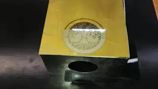 0 5mm brass cutting testing 50w Fiber laser cutting machine