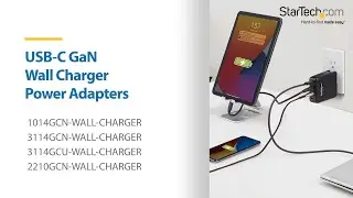 USB-C GaN Wall Charger Power Adapters | StarTech.com