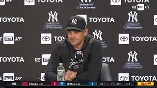 Aaron Boone discusses tough stretch after Subway Series loss