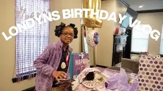 LONDYN'S BIRTHDAY VLOG | SHOPPING + BIRTHDAY DECOR SETUP