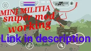 Mini militia sniper sniper lobby Mod.download link in description