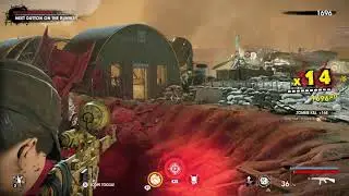 Zombie Army 4 Dead War: alpine blitz no fly zone 4/4 solo campaign walkthrough
