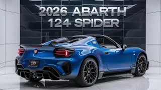2026 Abarth 124 Spider Review: The Ultimate Lightweight Roadster Is Back!