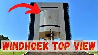 ON TOP OF WINDHOEK - VIDEO FROM INDEPENDENCE MUSEUM IN NAMIBIA SOUTHERN AFRICA