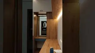 Modern Study Room ✨No.9120065162 Sliding Wardrobe, Mirror Lighting & False Ceiling Design