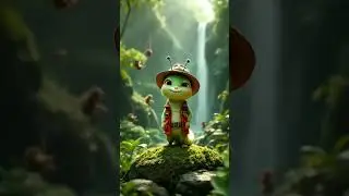 Caterpillar Funny Dance #mintimals #shorts #kidssong