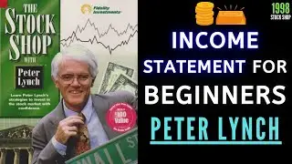 Peter Lynch: Basic Formula of an Income Statement. | Stock Shop 1998【C:P.L Ep.48】
