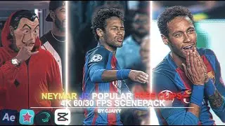 Neymar JR Popular Free CLIPS 4K 60FPS Scenepack / ● ( ADDED TOPAZ NO AE CC)