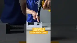 Use rivets with rivet tools. #rivet #factory #OEM #tools #fyp #madeinchina #fasteners