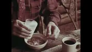 1970's Grape Nuts Commercial featuring Euell Gibbons