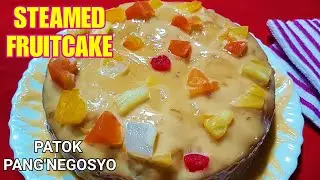 STEAMED FRUIT COCKTAIL CAKE ( Sobrang sarap )💓 |Sobrang Mabenta ( Pang'negosyo ngayong Pasko )