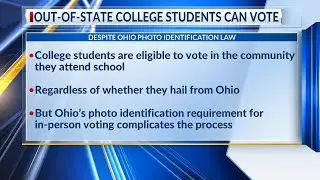Ohio photo ID law makes voting hard for college students, but not impossible