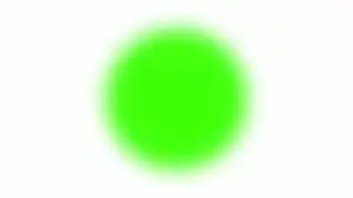 1 hr of pulsing flourescent green spot