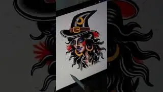 Halloween Tattoo Flash for Procreate