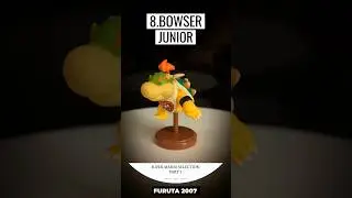 💢 BOWSER JR 💢 Furuta CHOCO EGG Mini Figure - Super Mario Selection 1 2007 #Nintendo #mario #switch