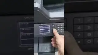 Brother MFC-T4500DW maintenance mode