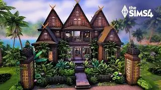 Tomarang Honeymoon Rental 🏝️🐉 | The Sims 4 Speed Build | No CC
