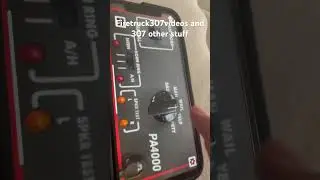 PA4000 wail siren tone demo