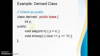 Inheritance in C++ FDP 101x