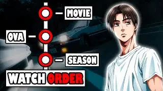 How To Watch Initial D in The Right Order!