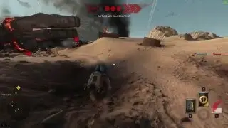 Battle of Jakku Full game - T-21B LONG RANGE SNIPING