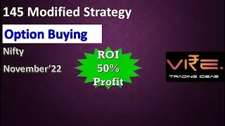 145 Strategy rocking 50% Profit for November Month | Algo trading